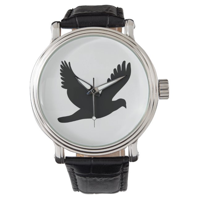 Montre Flying dove silhouette (devant)