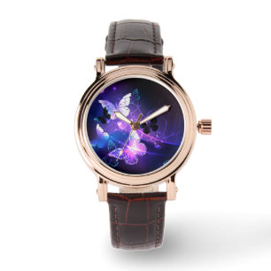 Montre Fond avec papillons de nuit