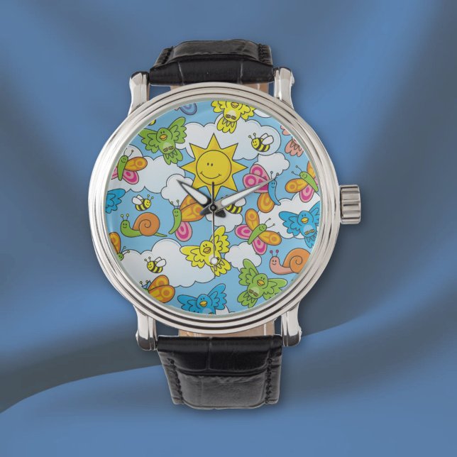 Montre Fond de bébés animaux (Créateur téléchargé)