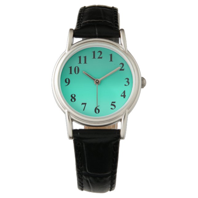 Montre Fond Seafoam (devant)