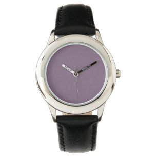 Montre Fond violet texturé calme et simple