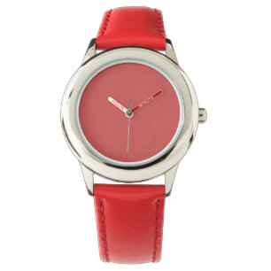 Montre Fond visuel rouge texturé calme et simple