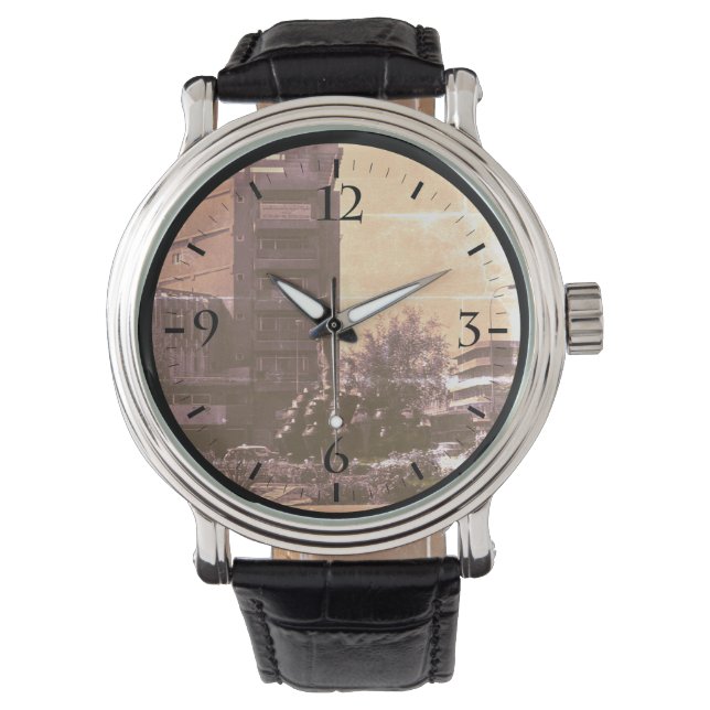 Montre Fontaine vintage Irak Bagdad (devant)