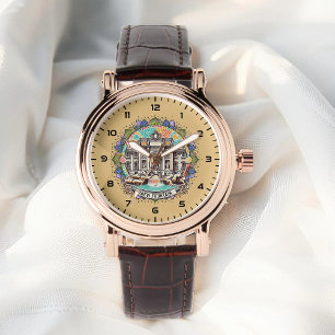 Montre Fontaine Whispering Roma Rose Gold Vintage pour fe