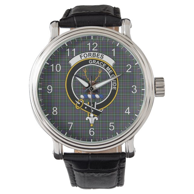 Montre Forbes de clan intemporels classiques de Druinnor  (devant)