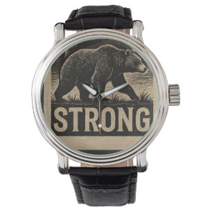 Montre Force de l'ours vintage