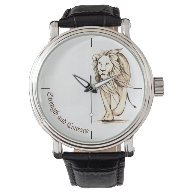 Montre Force et Courage (devant)