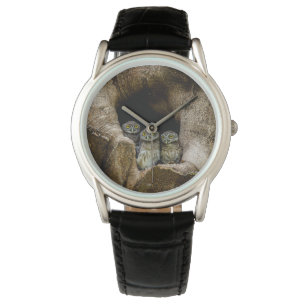 Montre Forêt   Trois Chouettes
