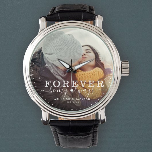 Montre Forever Be My Always Love Mariage Script photo