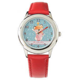 Montre Fox Holiday Personnaliser Nom Regarder