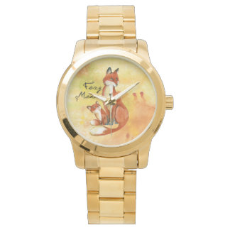 Montre Foxy Momma Unisex Oversize Gold Bracelet
