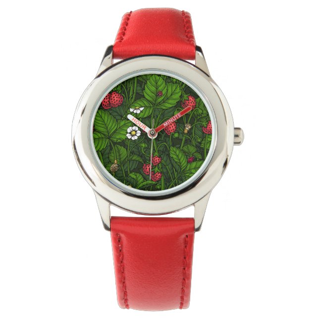 Montre Fraises sauvages (devant)