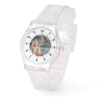 Montre FRESH! 💧 Clear Silicone Strap Watch
