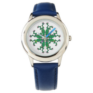 Montre Frogs doing synchrone