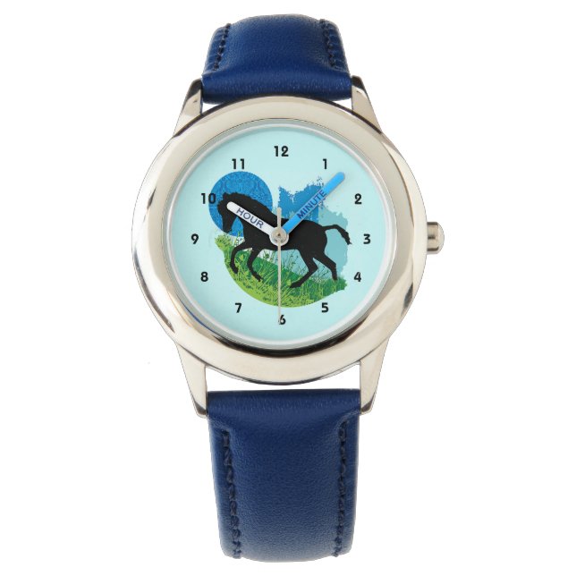 Montre Frolicking Horse Design (devant)