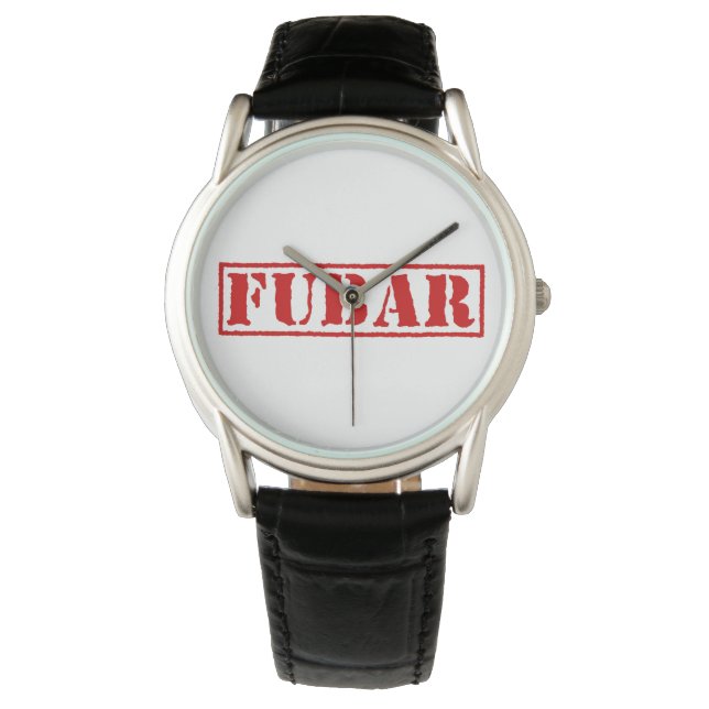 MONTRE FUBAR (devant)