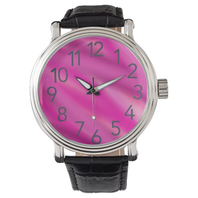 Montre Fuchsia Buddy  (devant)