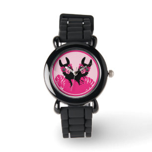 Montre Fun Llama Alpaca Best Friends