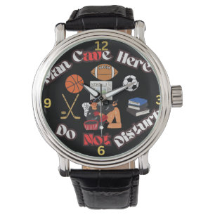 Montre Fun Man Cave Here e-watch