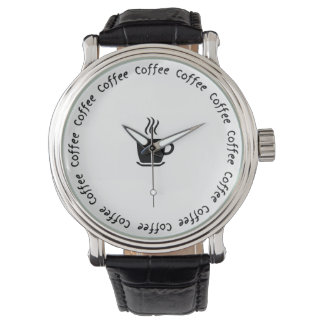 Montre Funny Coffee eWatch - "Coffee O’Clock"