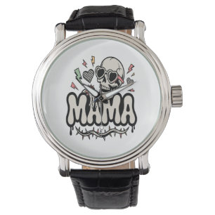 Montre Funny Halloween Mama Cool Skull