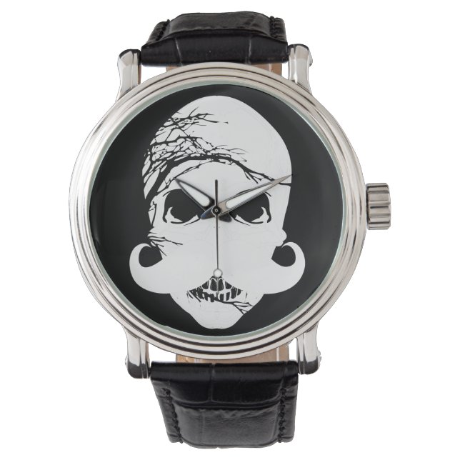 Montre Funny Mustache 3 (devant)