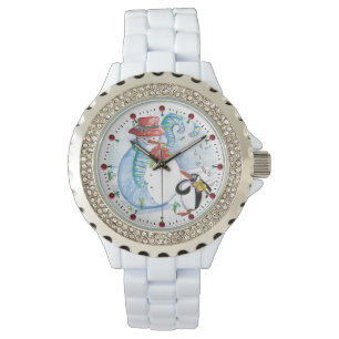Montre FUNNY SNOWMAN AND PENGUIN's WINTER SERENADE
