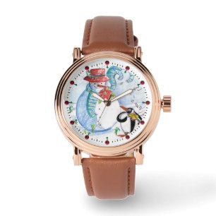 Montre FUNNY SNOWMAN AND PENGUIN's WINTER SERENADE
