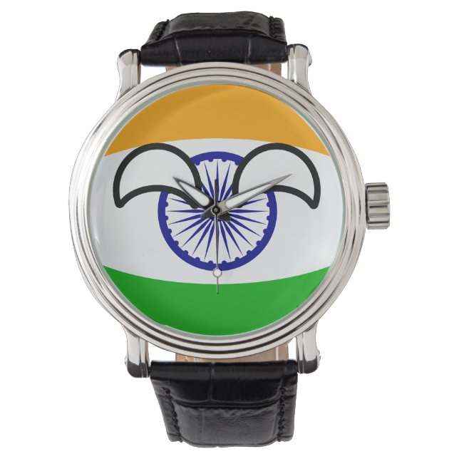 Montre Funny Trending Geeky India Countryball (devant)