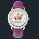 Montre Funny Yellow Duckling<br><div class="desc">Funny Yellow Duck Playful Wink - Drawing and design by MIGNED. Donc vous pouvez transférer my designs to more than 1000 Zazzle products. Smile - Be Happy :)</div>