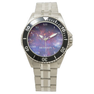 Montre Galactique Galaxie Espace Extra-Atmosphérique Nébu