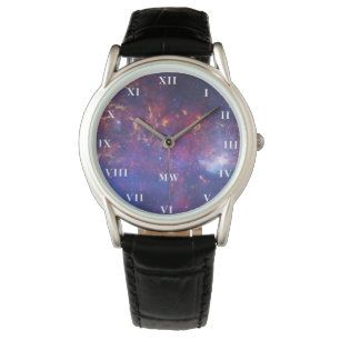 Montre Galaxie Galactique Espace Extérieur Nebula Marine 