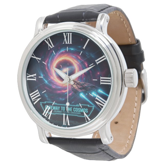 Montre Galaxy Space pour Hommes (Incliné)