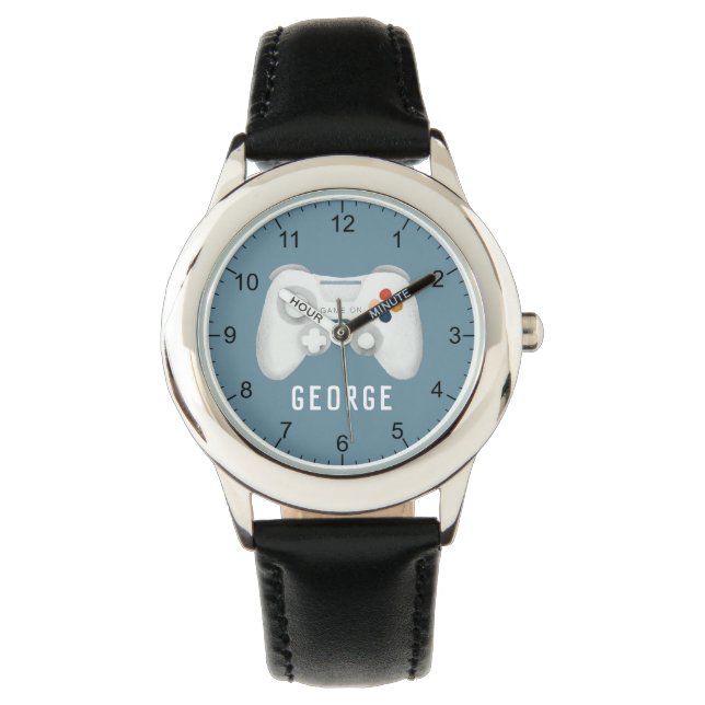 Montre Garçons Jeux Vidéo moderne et Cool Enfants (devant)