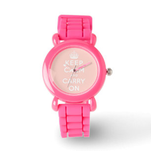 Montre gardez le calme et continuez l'original