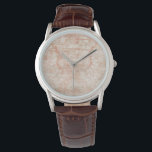 Montre Garnet Weft<br><div class="desc">Garnet Weft III par Juin Erica Vess. Fait dans une couleur pêche, ce design ressemble à l'apparence d'un tissu en détresse.</div>