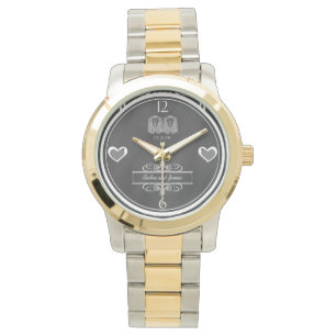 Montre Gay Chalkboard Mariage Keepsaké Watch