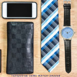 Montre Gemmes turquoise<br><div class="desc">Des effets spéciaux,  d'imagerie,  ont produit ce design graphique Abstrait,  dans une nuance de Turquoise saisissante,  avec texturisation,  aspects.</div>