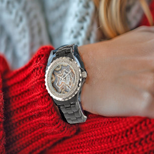 Montre Geode Blanc Crystals Quartz Plutôt