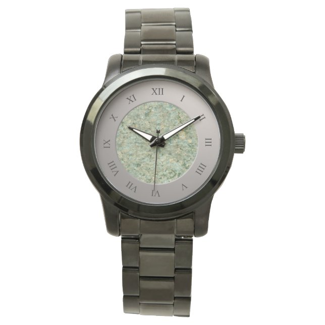 Montre Géologie stylée Rock Texture (devant)