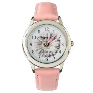 Montre Gerbera Daisy Flower Girl rose