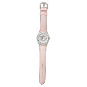 Montre Gerbera Daisy Flower Girl rose (Plat)