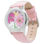 Montre Gerbera Daisy Flowers (Incliné)