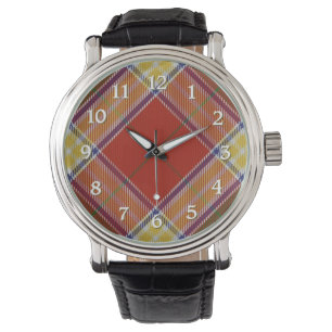Montre Gibbs/Gibson Tartan Watch