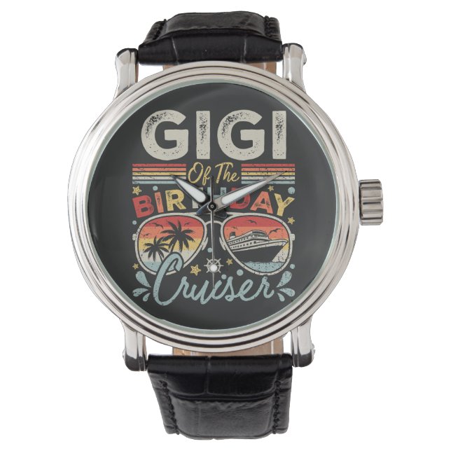 Montre Gigi de l'Anniversaire Cruiser Vacation Vintage (devant)