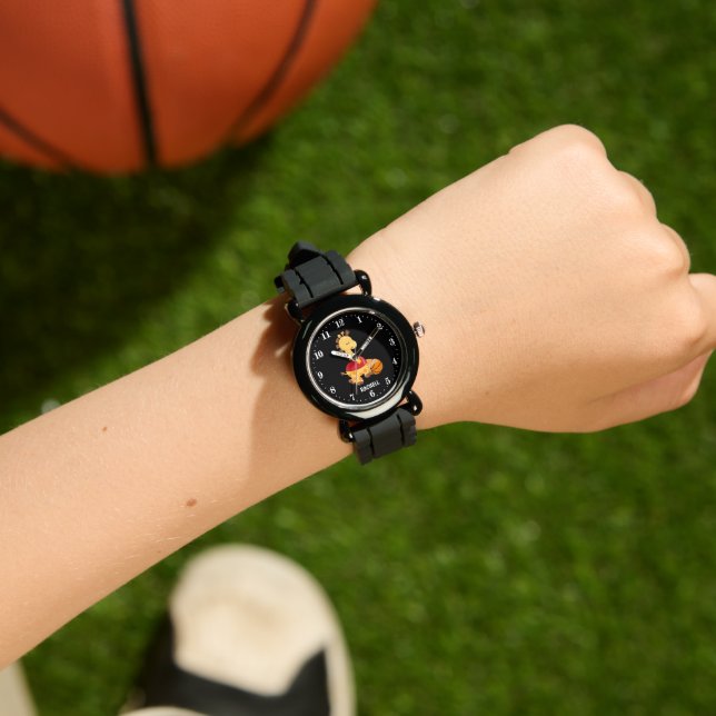 Montre girafe enfants cool ajouter nom Basketball sports (Poignet)