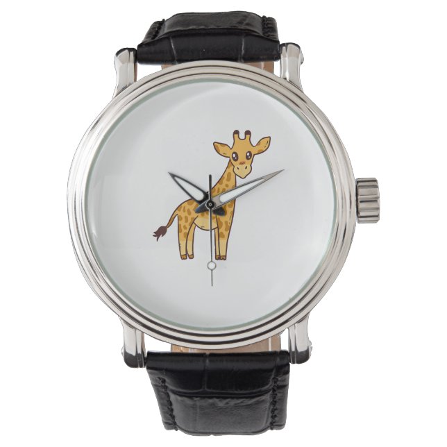 Montre Giraffe de dessin I Enfants I Toddler Giraffe (devant)