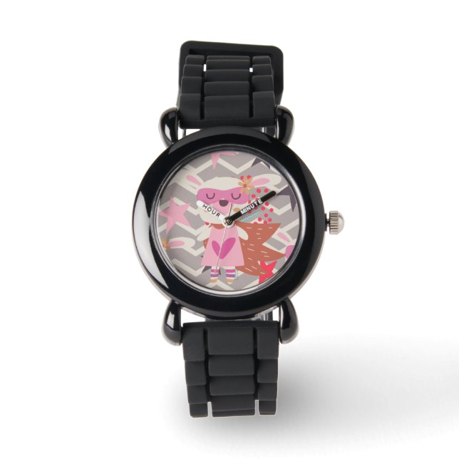 Montre Girl Superhero Bunny (Recto)