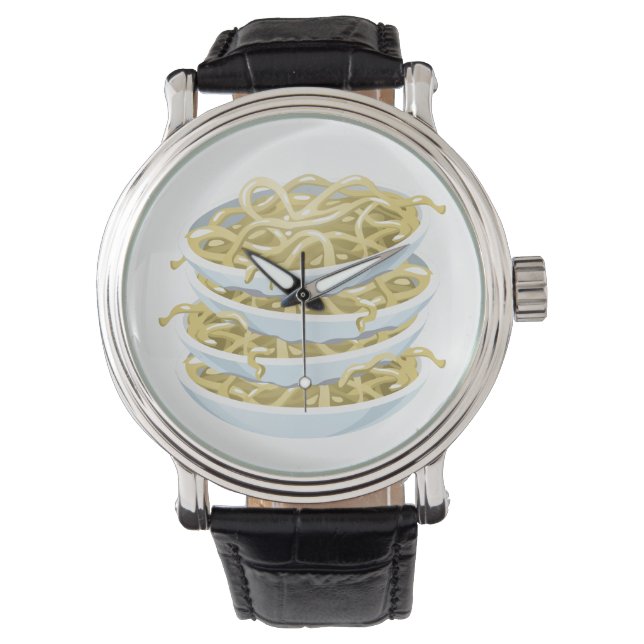 Montre Glitch Food plain noodles (devant)