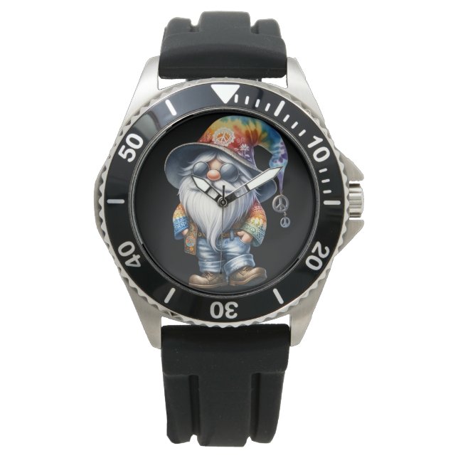 Montre Gnome Hippie (devant)